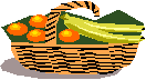 canasta frutas